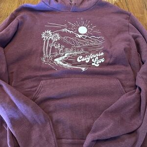 California Love Women's Purple Hoodie